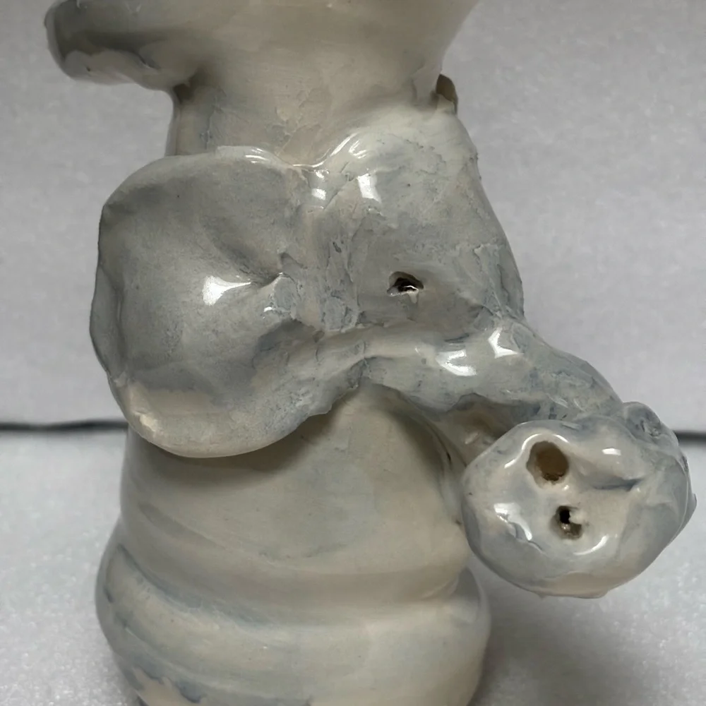 Elephantnt Art Pottery Vase Signed “Bryant”